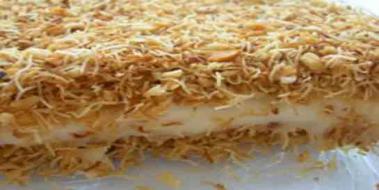 Kadayıflı Etimek Tatlısı Tarifi ve Malzemeleri Kadayıflı Etimek Tatlısı